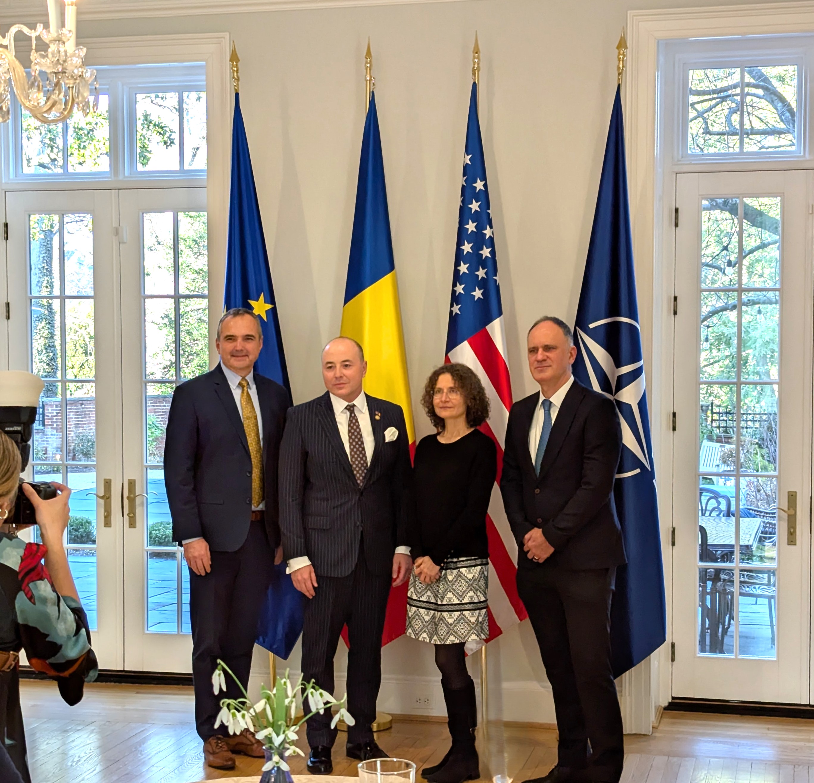 ROAMEF founding meeting with Romanian Ambassador in Washington DC