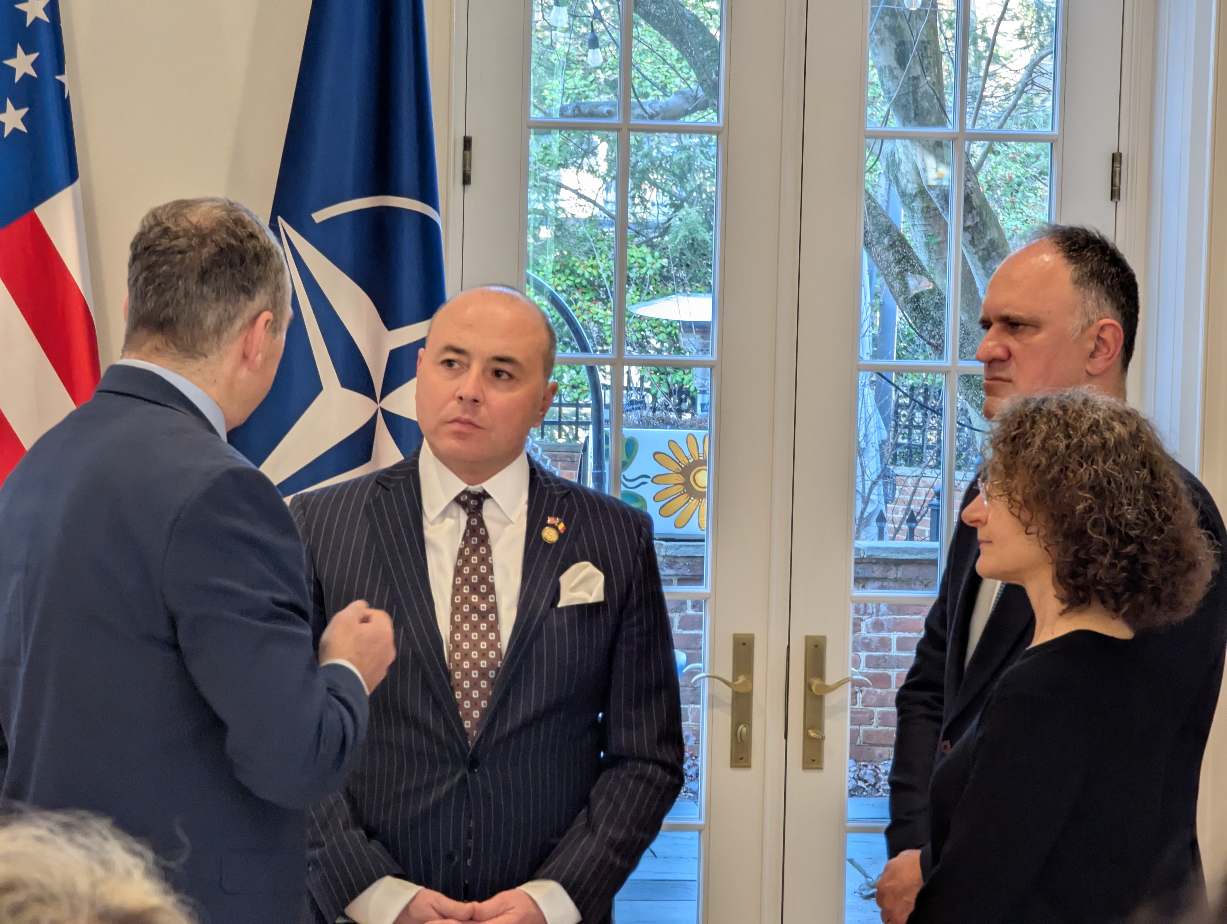 ROAMEF members at Romanian Embassy Washington DC